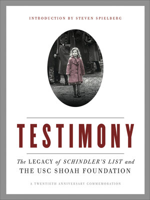 cover image of Testimony